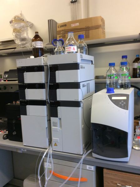 Chromatograf HPLC z detektorem PDA i ELSD-LT firmy Shimadzu