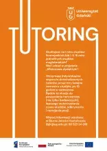 Tutoring plakat