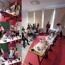 Szkoły Podstawowej KREATYWNI w Rumi - pokazy chemiczne