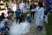 Dzień Dziecka ze studentami WCh