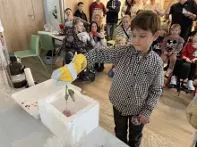 Studenci NKCh z wizytą w hospicjum
