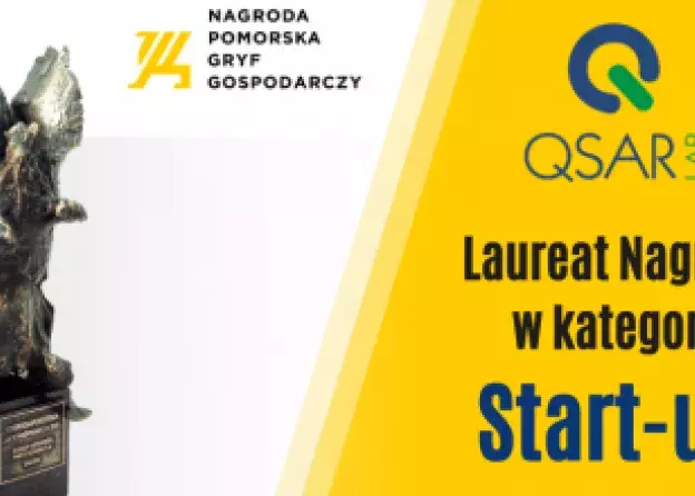 QSAR Lab laureatem konkursu "Pomorski Gryf Gospodarczy 2020"