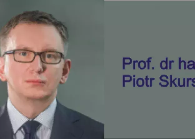 Prof. dr hab. Piotr Skurski laureatem Nagrody Naukowej Rektora UG im. Karola Taylora