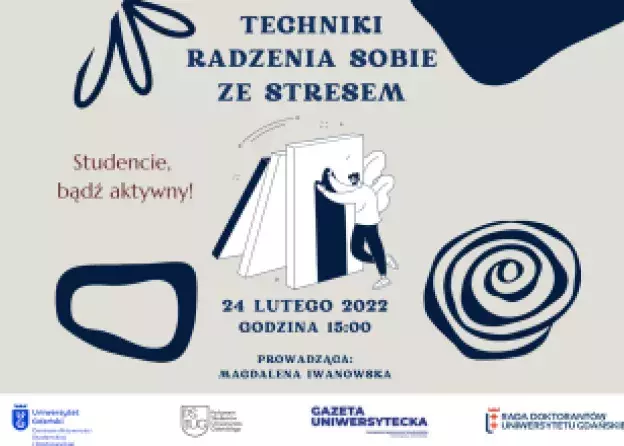 Informacja o szkoleniu dotyczącym radzenia sobie ze stresem