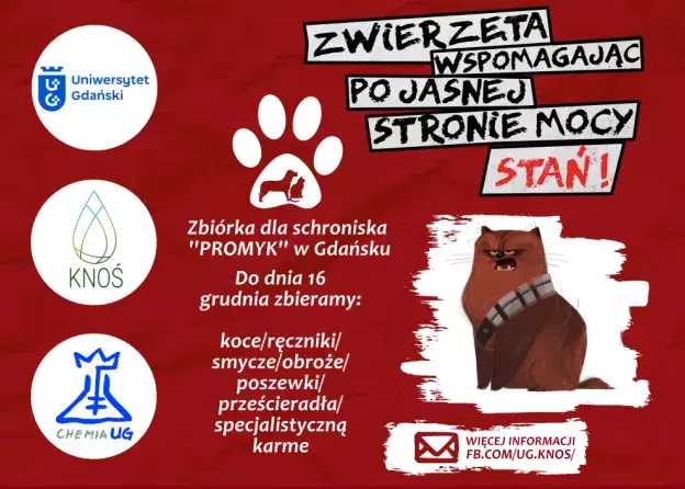 KNOŚ organizuje wsparcie schroniska Promyk