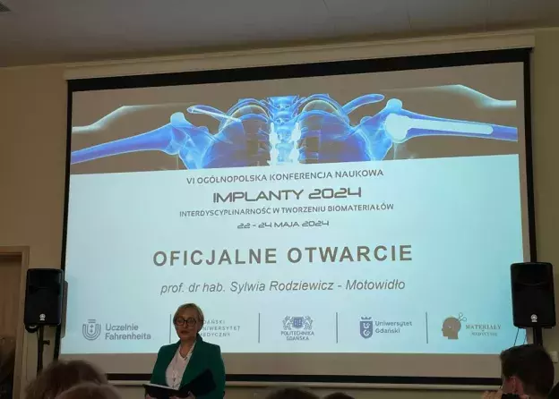 Sprawozdanie z konferencji „IMPLANTY 2024 – Interdyscyplinarność w tworzeniu biomateriałów”