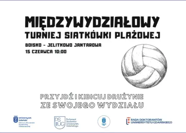 Międzywydziałowy Turniej siatkówki plażowej!