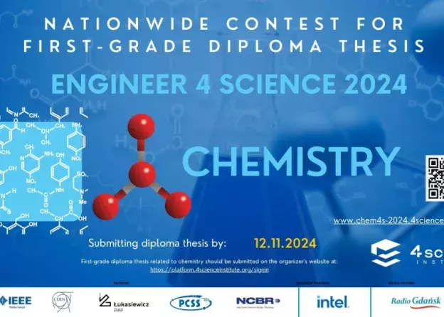 Ogólnopolski konkurs „Chemistry 4 Science 2024”  dla absolwentów
