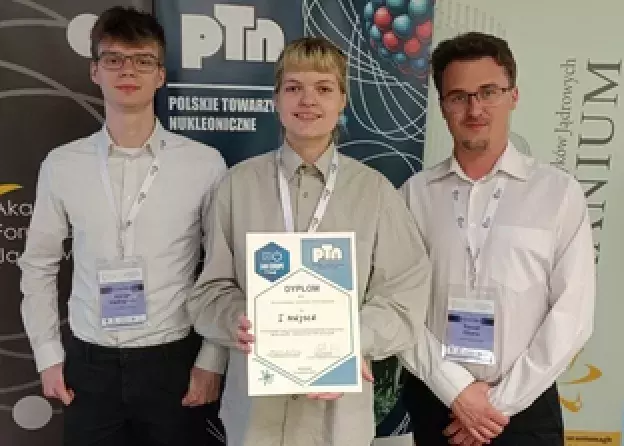 I miejsce w konkursie „Innovation for Nuclear - I4N”