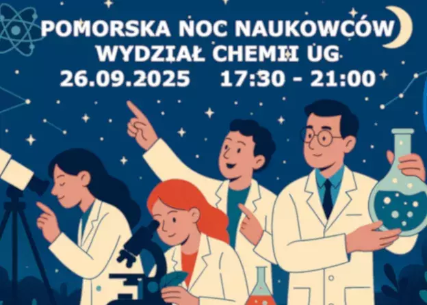Pomorska Noc Naukowców 26.09.2025 (17:30 – 21:00)