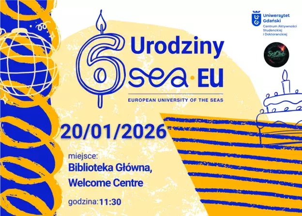 Zaproszenie na 6 urodziny SEA-EU