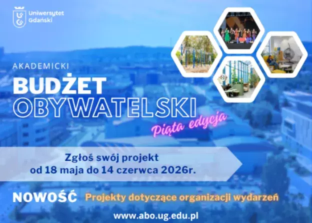 Piąta edycja Akademickiego Budżetu Obywatelskiego Uniwersytetu Gdańskiego
