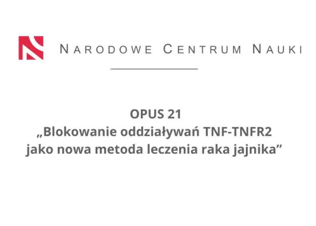 Stypendysta/doktorant w ramach projektu OPUS 21…