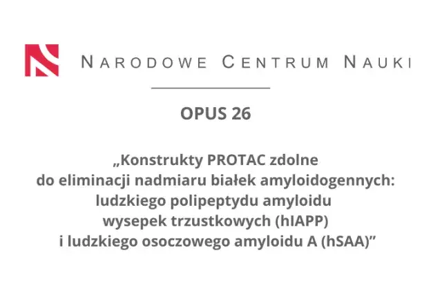Konkurs na wykonawcę projekcie Opus 26