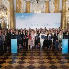 Jakub Brzeski laureatem konkursu Fundacji na rzecz Nauki Polskiej - START 2023. Gratulujemy! Uroczystość wręczenia dyplomów, Warszawa, 17.06.2023 r.
