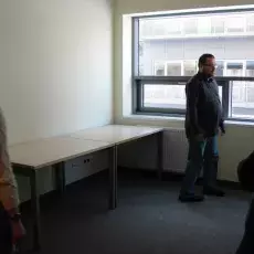 Pierwsza wspólna wizyta w nowym budynku WCH 
