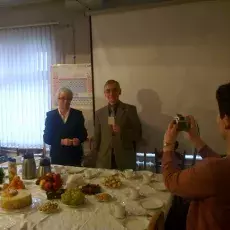 Wigilia w Zakładzie Chemii Cukrów, grudzień 2012