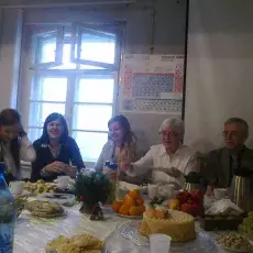 Wigilia w Zakładzie Chemii Cukrów, grudzień 2012
