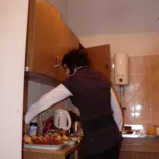 Wigilia w Zakładzie Chemii Cukrów, grudzień 2010