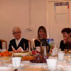 Wigilia w Zakładzie Chemii Cukrów, grudzień 2010