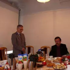 Wigilia w Zakładzie Chemii Cukrów, grudzień 2010