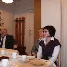 Wigilia w Zakładzie Chemii Cukrów, grudzień 2010