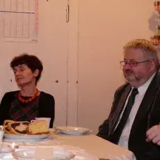 Wigilia w Zakładzie Chemii Cukrów, grudzień 2010