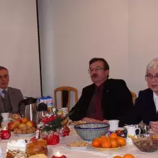 Wigilia w Zakładzie Chemii Cukrów, grudzień 2010
