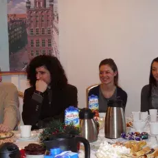 Wigilia w Zakładzie Chemii Cukrów, grudzień 2010