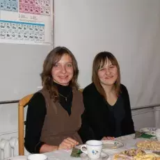 Wigilia w Zakładzie Chemii Cukrów, grudzień 2008 
