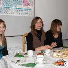 Wigilia w Zakładzie Chemii Cukrów, grudzień 2008 