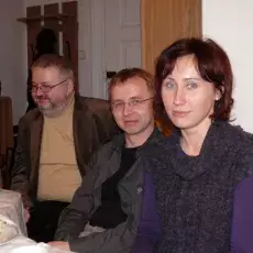 Wigilia w Zakładzie Chemii Cukrów, grudzień 2008 