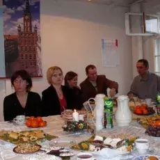 Wigilia w Zakładzie Chemii Cukrów, grudzień 2007