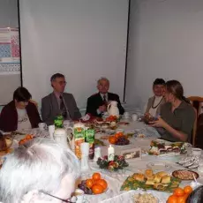 Wigilia w Zakładzie Chemii Cukrów, grudzień 2007