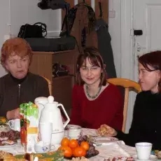 Wigilia w Zakładzie Chemii Cukrów, grudzień 2007