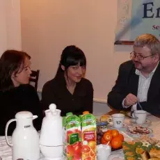 Wigilia w Zakładzie Chemii Cukrów, grudzień 2007