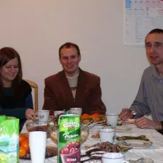 Wigilia w Zakładzie Chemii Cukrów, grudzień 2007