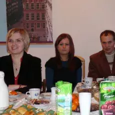 Wigilia w Zakładzie Chemii Cukrów, grudzień 2007