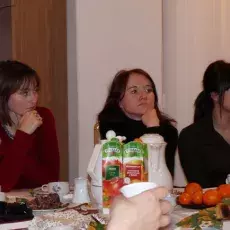 Wigilia w Zakładzie Chemii Cukrów, grudzień 2007
