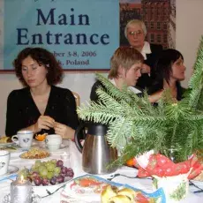 Wigilia w Zakładzie Chemii Cukrów, grudzień 2006
