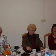 Wigilia w Zakładzie Chemii Cukrów, grudzień 2006